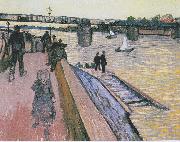 Vincent Van Gogh The Bridge of Triquetaille Germany oil painting artist